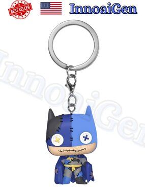 Funko Pocket Pop! Keychain DC Patchwork Batman Vinyl Figure New In Box 1.5"
